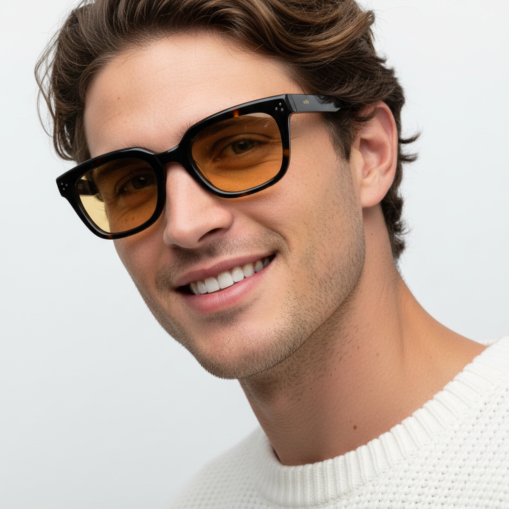 Archie | Écaille de tortue - Marron clair