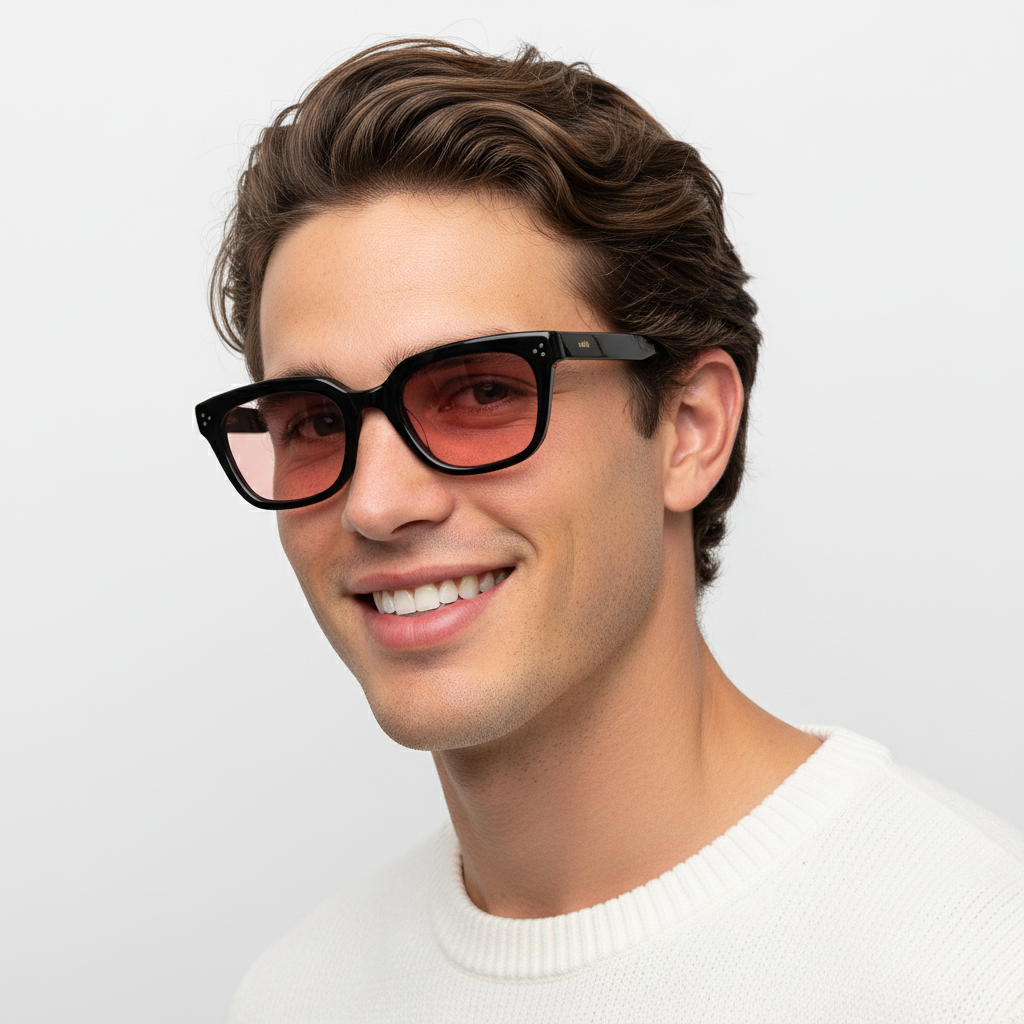 Archie | Black - Pink