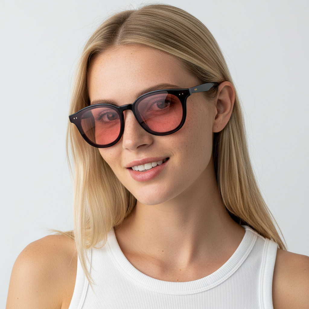 Basil | Black - Pink