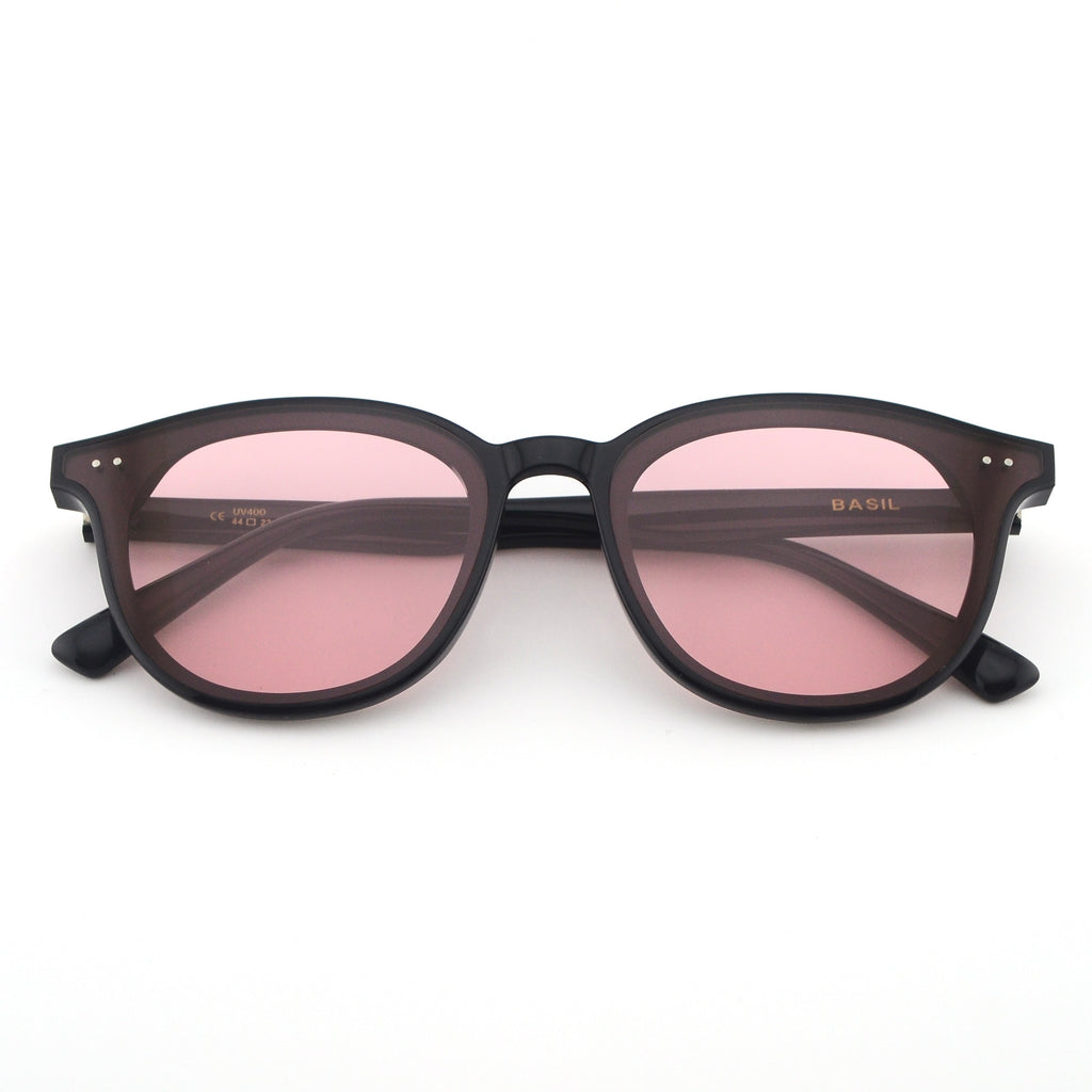 Basil | Black - Pink