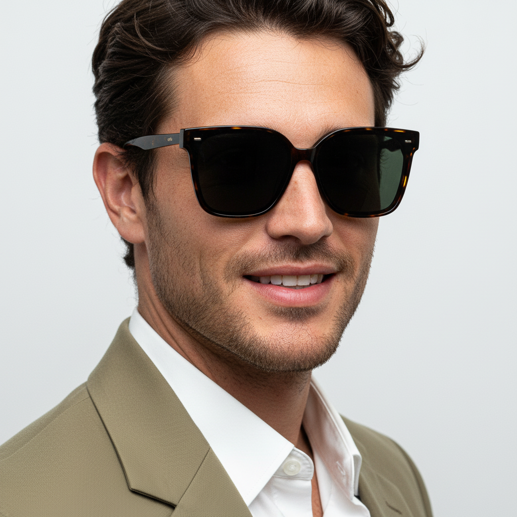 ブルーシー | べっ甲柄 - ブラック