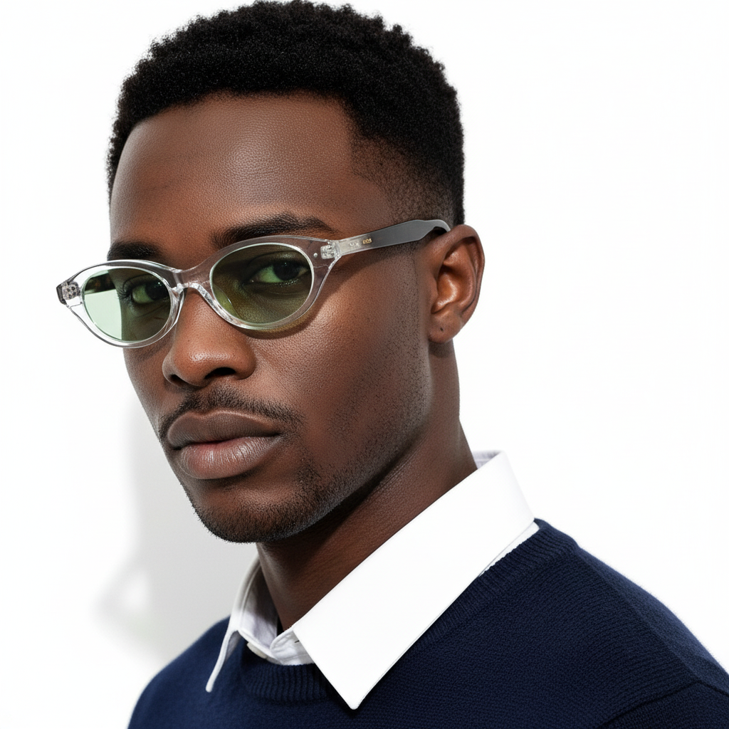 César | Transparent/Noir - Vert