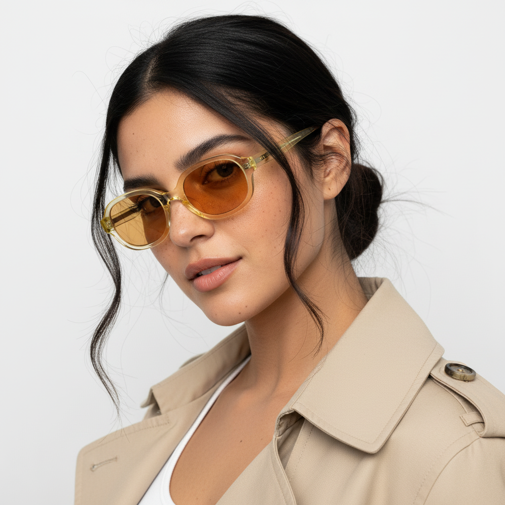 Hazel | Clear Yellow - Light Brown