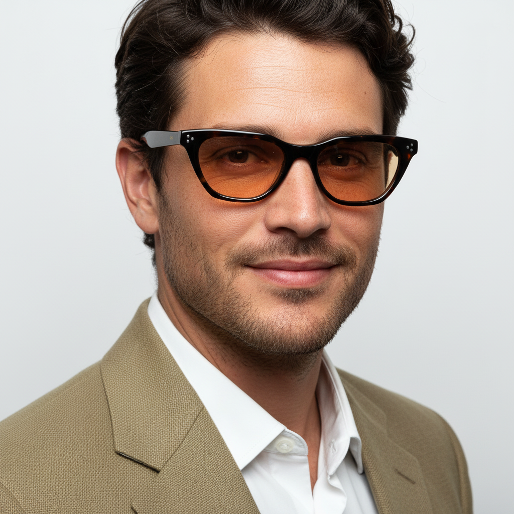 Kaizer | Écaille de tortue - Brun clair